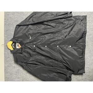 Nike Men's Black Windbreaker Jacket Size XL